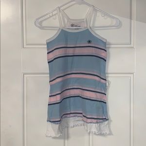kids/toddlers Xs beach dress new stripped